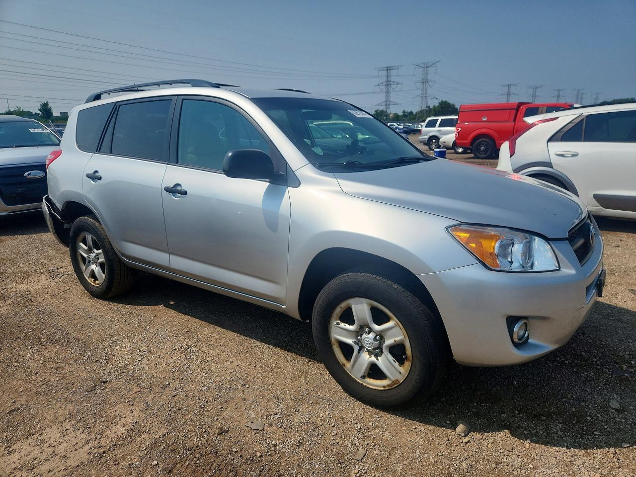 2012 Toyota Rav4 Base Silver vin: 2T3BF4DV2CW197483