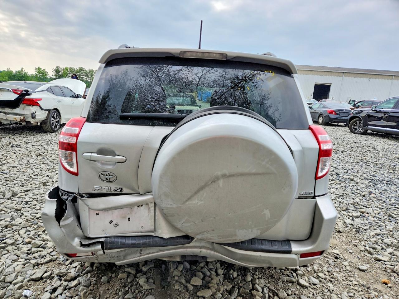 2012 Toyota Rav4 Base Серебряный vin: 2T3BF4DV2CW202181