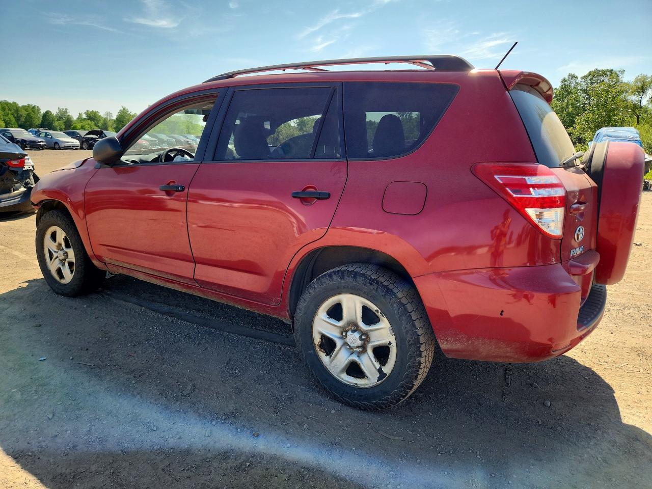2012 Toyota Rav4 Base Red vin: 2T3BF4DV2CW215254
