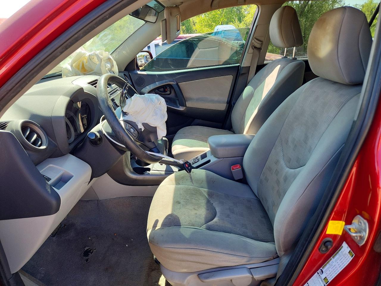 2012 Toyota Rav4 Base Red vin: 2T3BF4DV2CW215254
