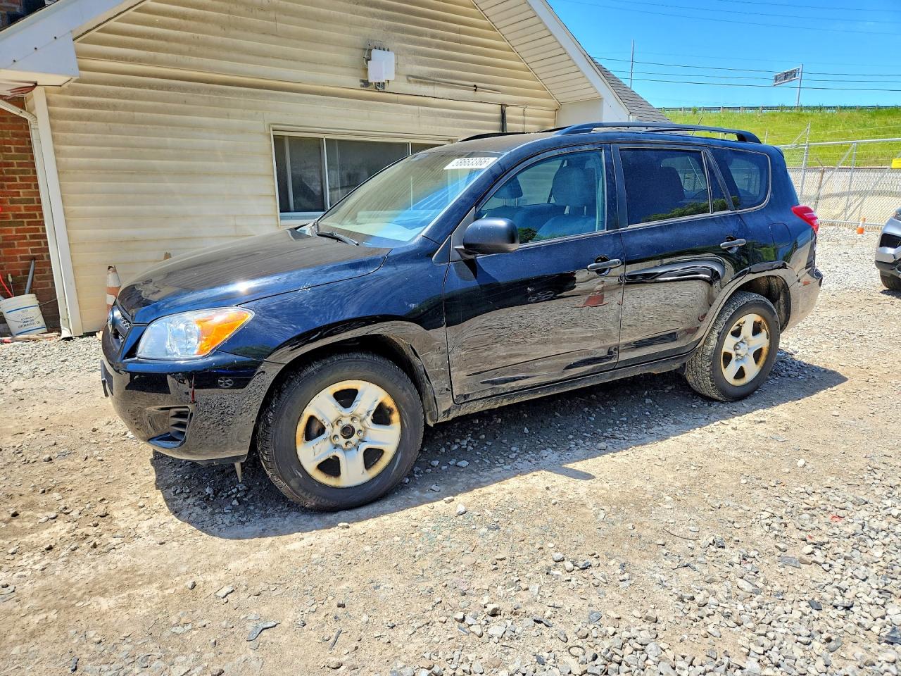 2012 Toyota Rav4 Base Black vin: 2T3BF4DV2CW219661