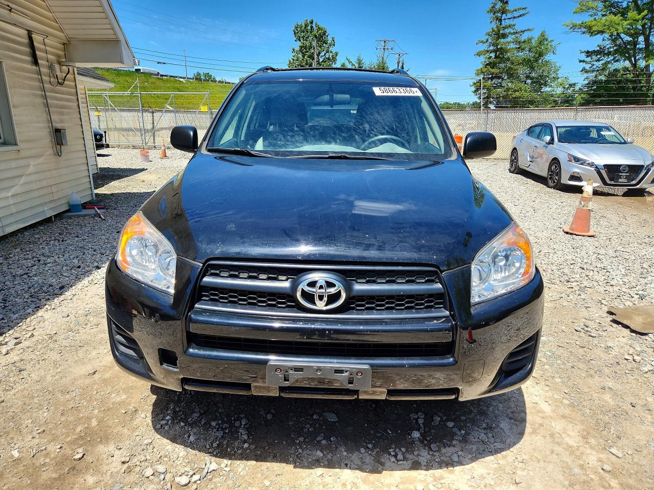 2012 Toyota Rav4 Base Black vin: 2T3BF4DV2CW219661