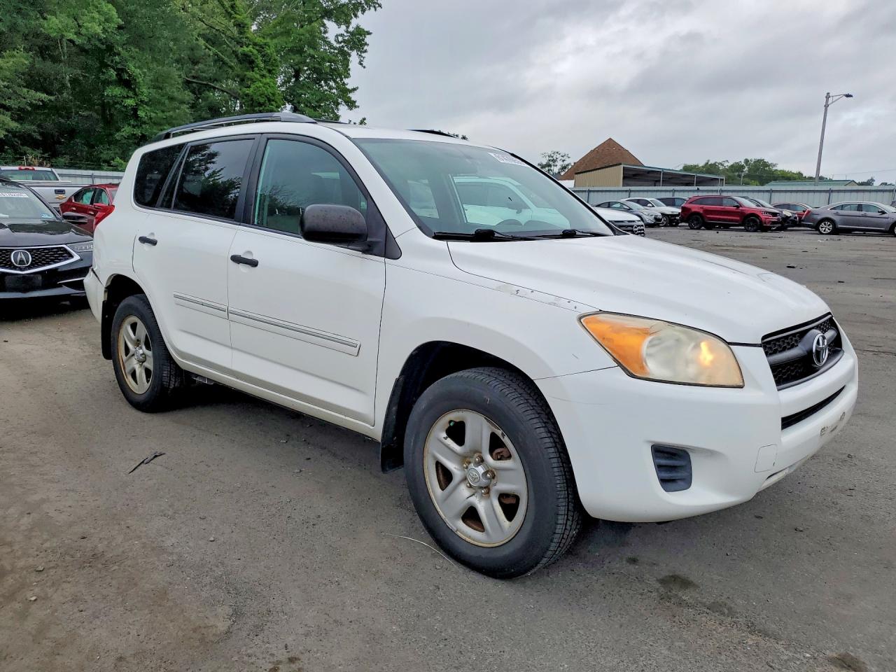 2012 Toyota Rav4 Base White vin: 2T3BF4DV2CW227033