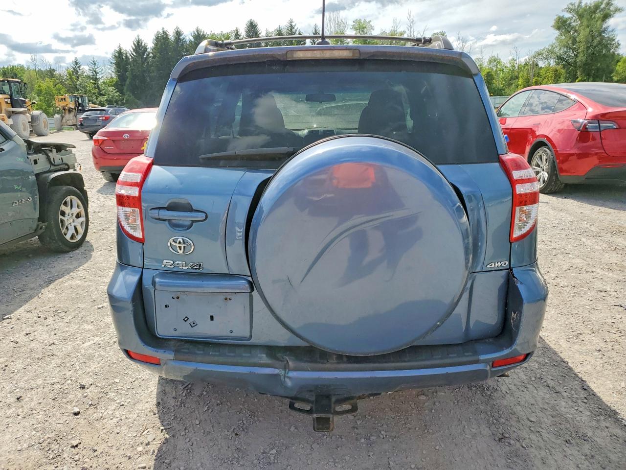 2012 Toyota Rav4 Base Синий vin: 2T3BF4DV2CW227369