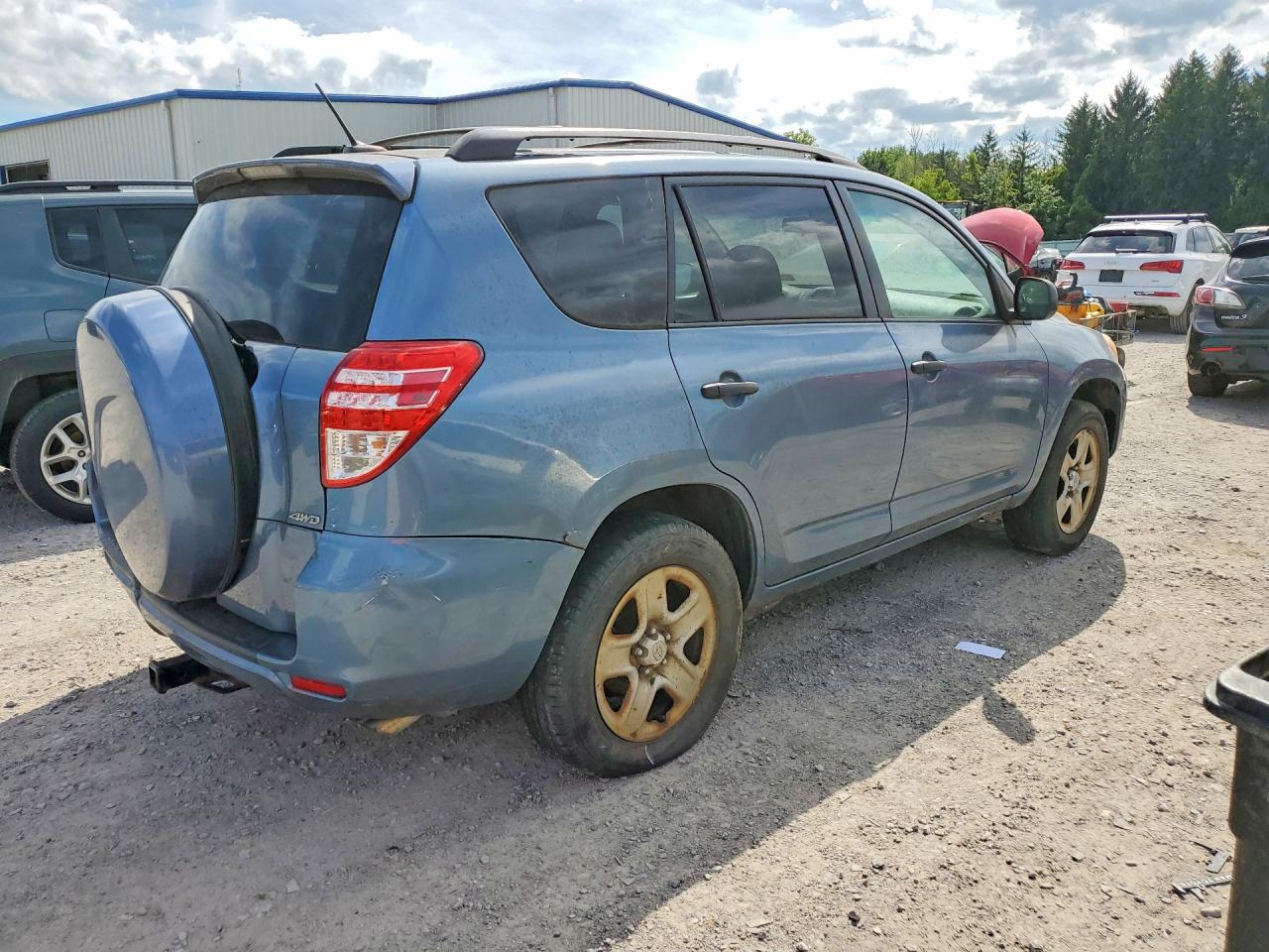 2012 Toyota Rav4 Base Синий vin: 2T3BF4DV2CW227369