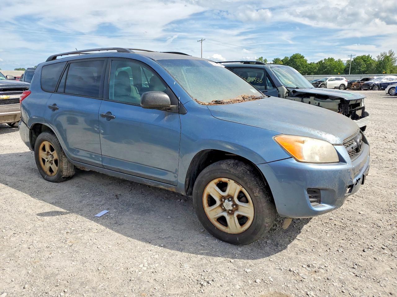 2012 Toyota Rav4 Base Синий vin: 2T3BF4DV2CW227369