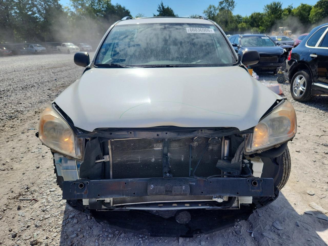 2012 Toyota Rav4 Base White vin: 2T3BF4DV2CW231664