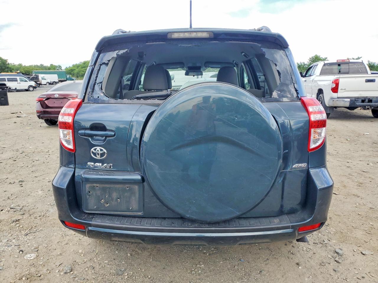 2012 Toyota Rav 4 Black vin: 2T3BF4DV2CW233429