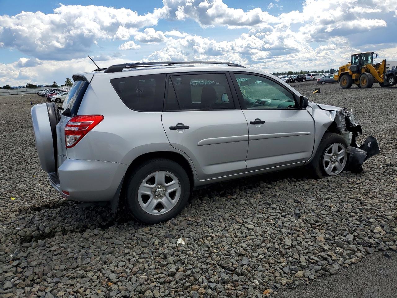 2012 Toyota Rav4 Base Silver vin: 2T3BF4DV2CW237481