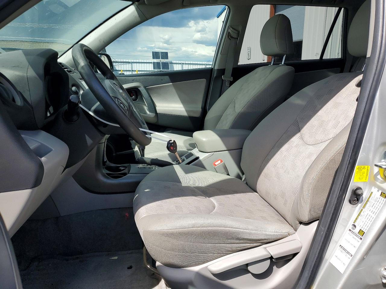 2012 Toyota Rav4 Base Silver vin: 2T3BF4DV2CW237481