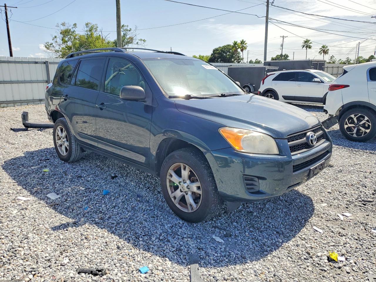2012 Toyota Rav4 Base Blue vin: 2T3BF4DV2CW238551