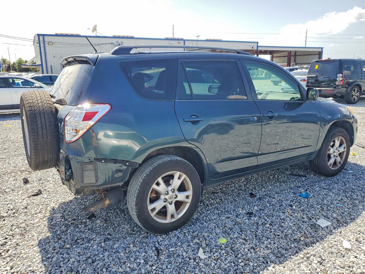 2012 Toyota Rav4 Base Blue vin: 2T3BF4DV2CW238551