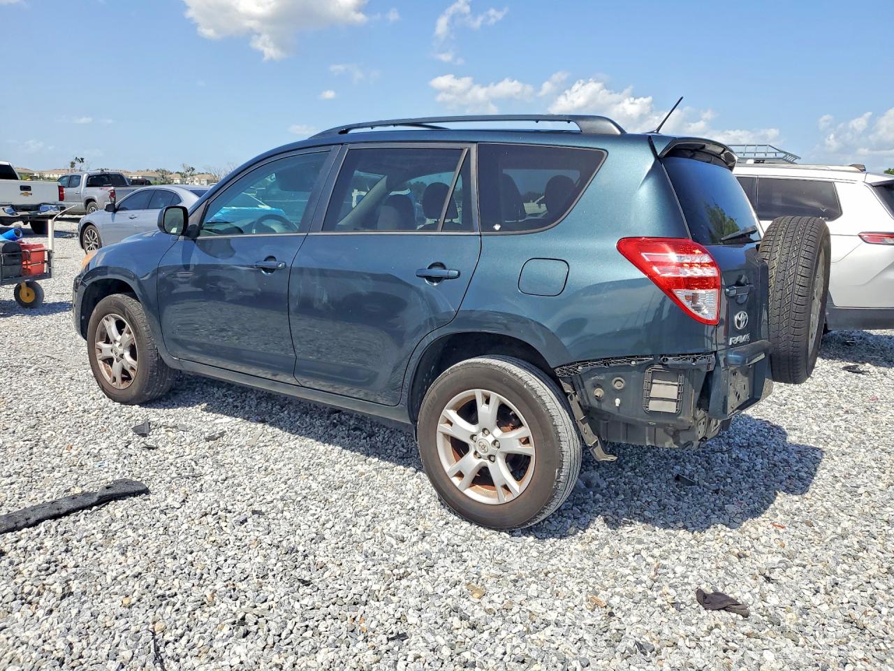 2012 Toyota Rav4 Base Blue vin: 2T3BF4DV2CW238551