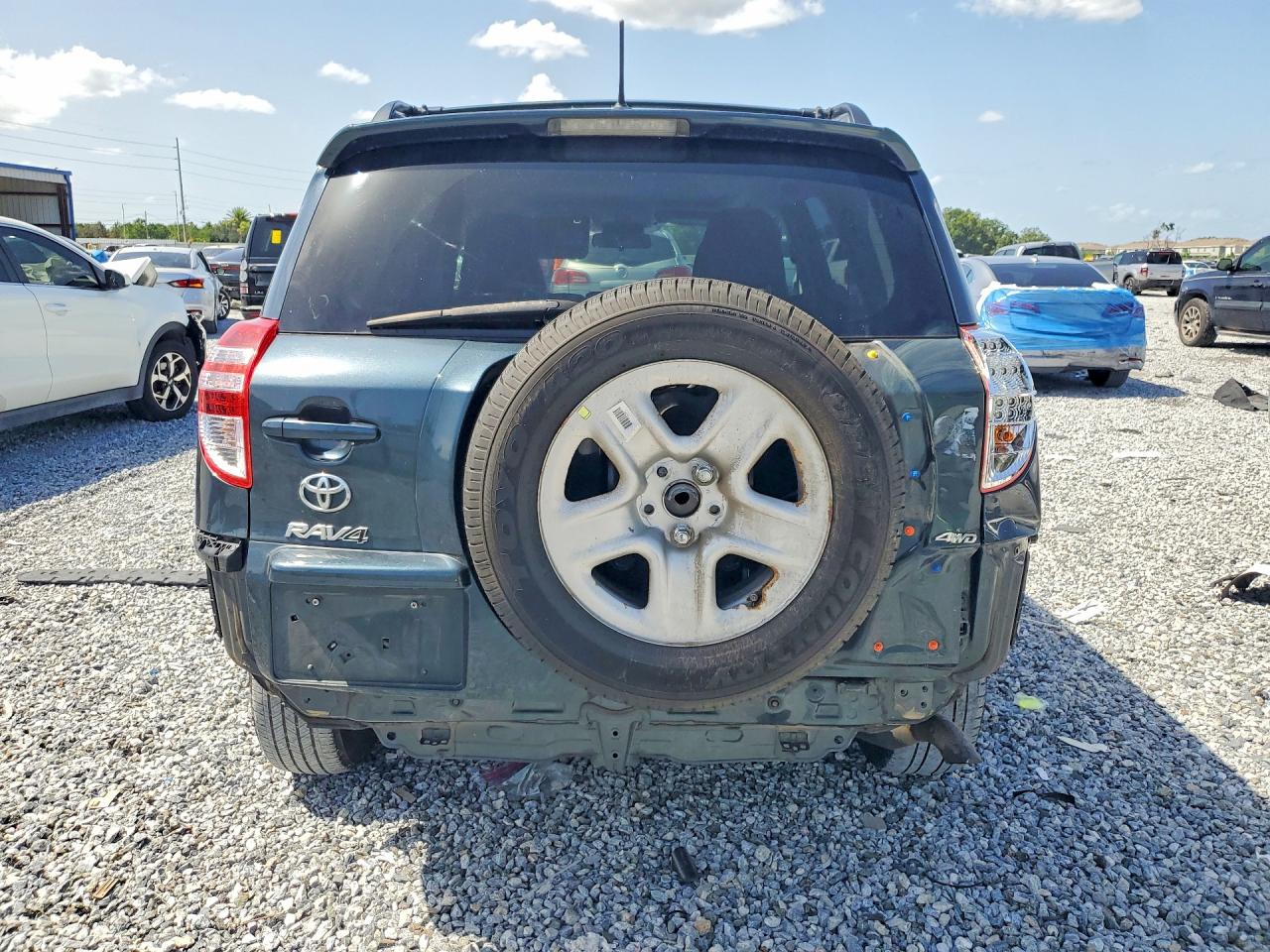 2012 Toyota Rav4 Base Blue vin: 2T3BF4DV2CW238551