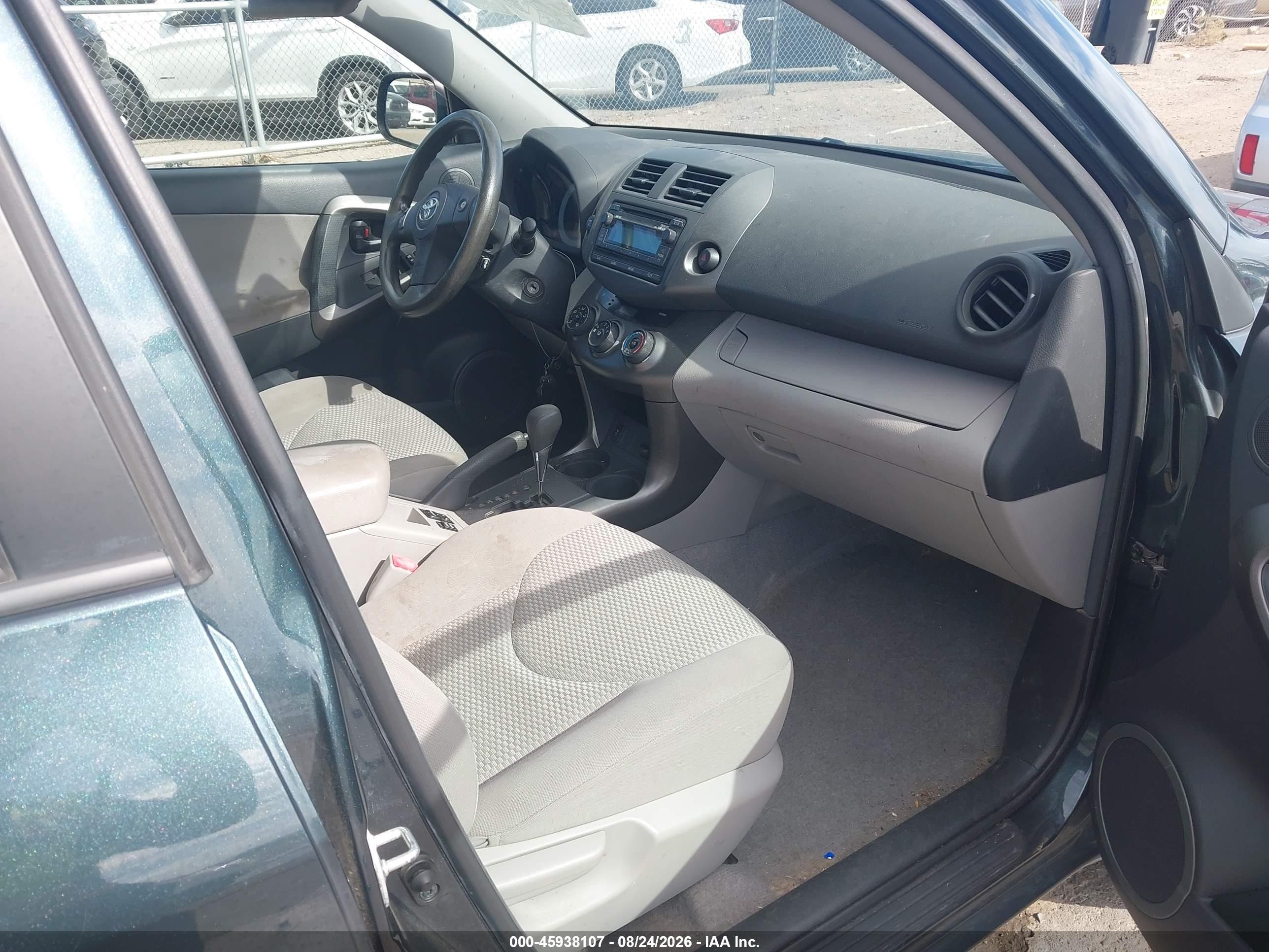 2012 Toyota Rav4   Blue vin: 2T3BF4DV2CW247444
