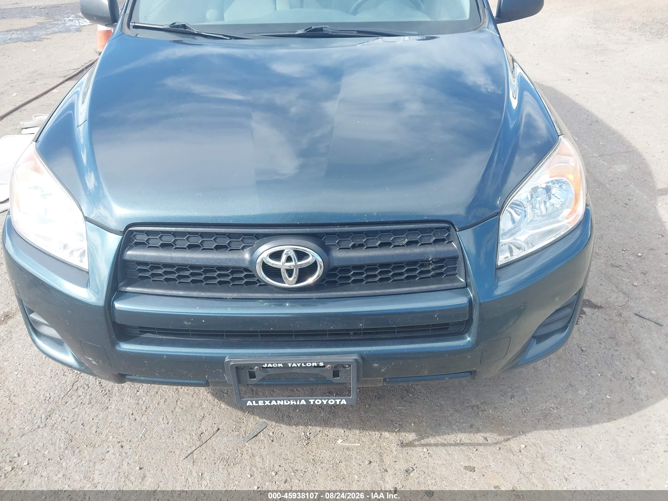 2012 Toyota Rav4   Blue vin: 2T3BF4DV2CW247444