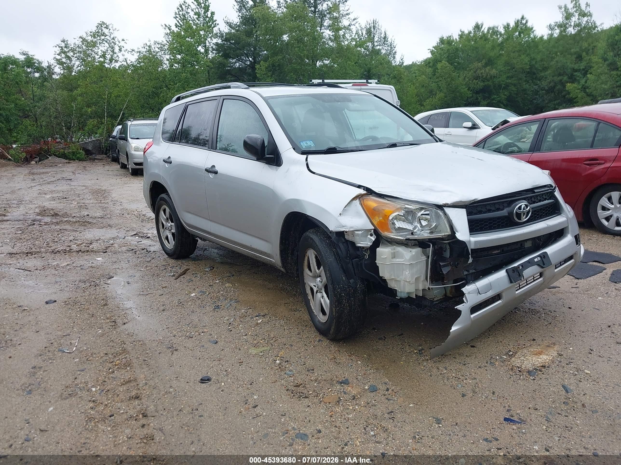 2012 Toyota Rav4   Silver vin: 2T3BF4DV2CW248237