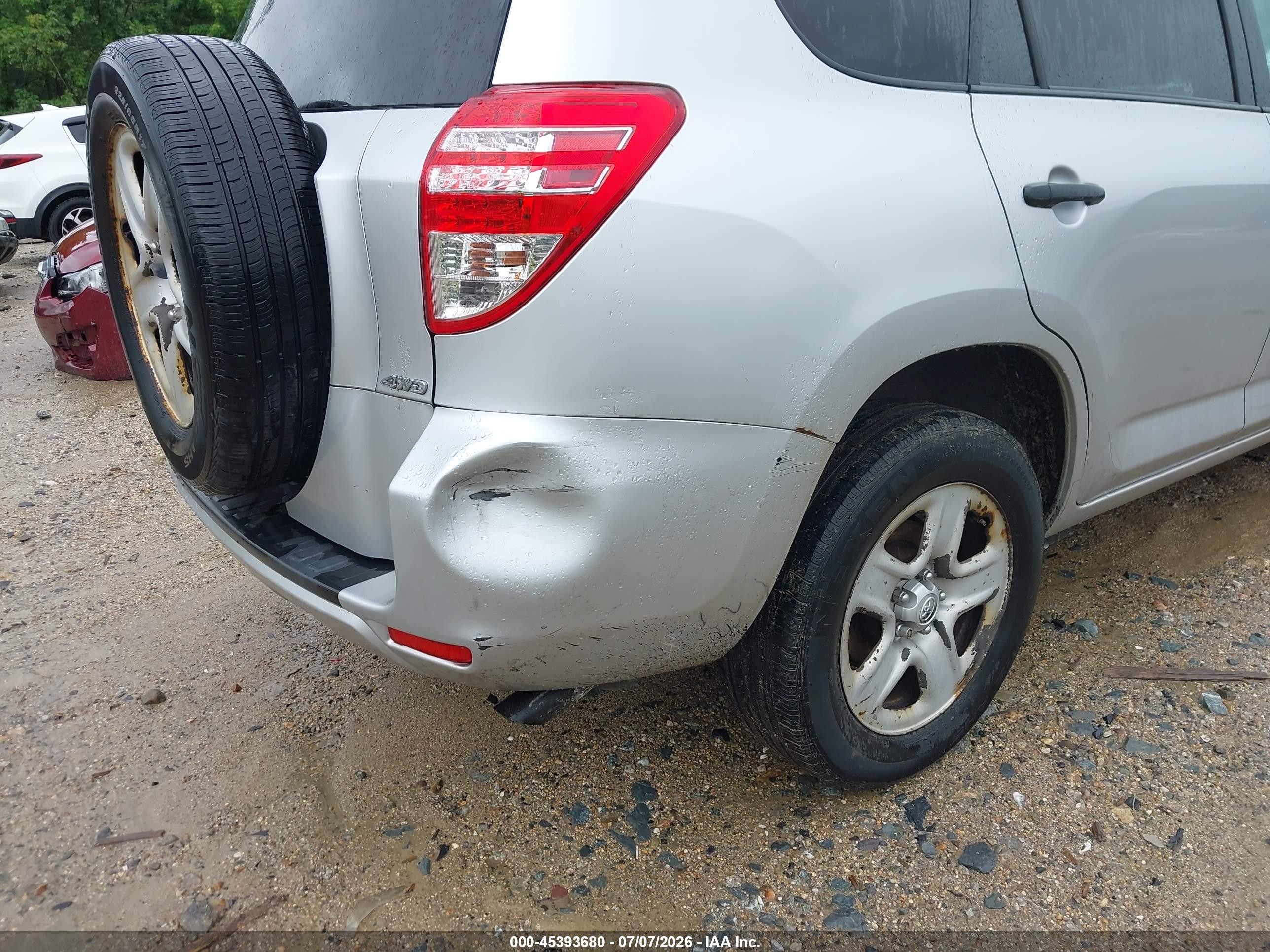 2012 Toyota Rav4   Silver vin: 2T3BF4DV2CW248237