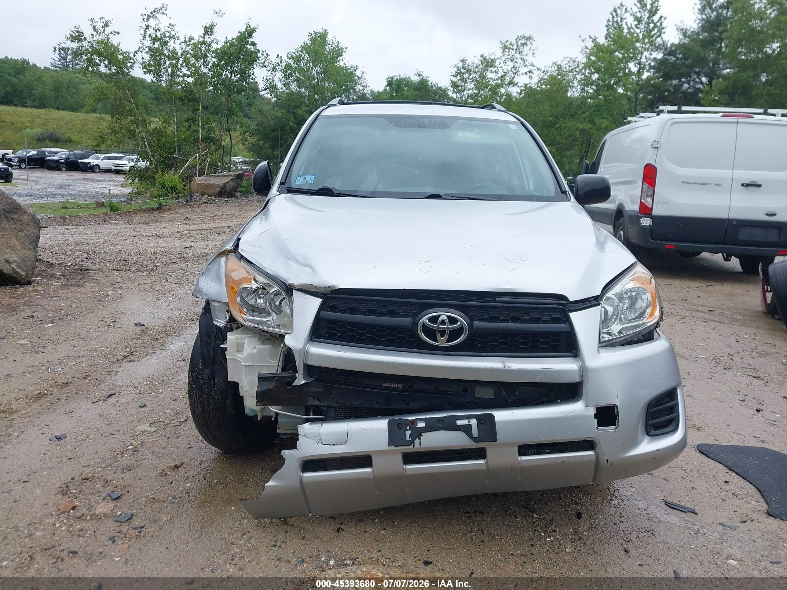 2012 Toyota Rav4   Silver vin: 2T3BF4DV2CW248237