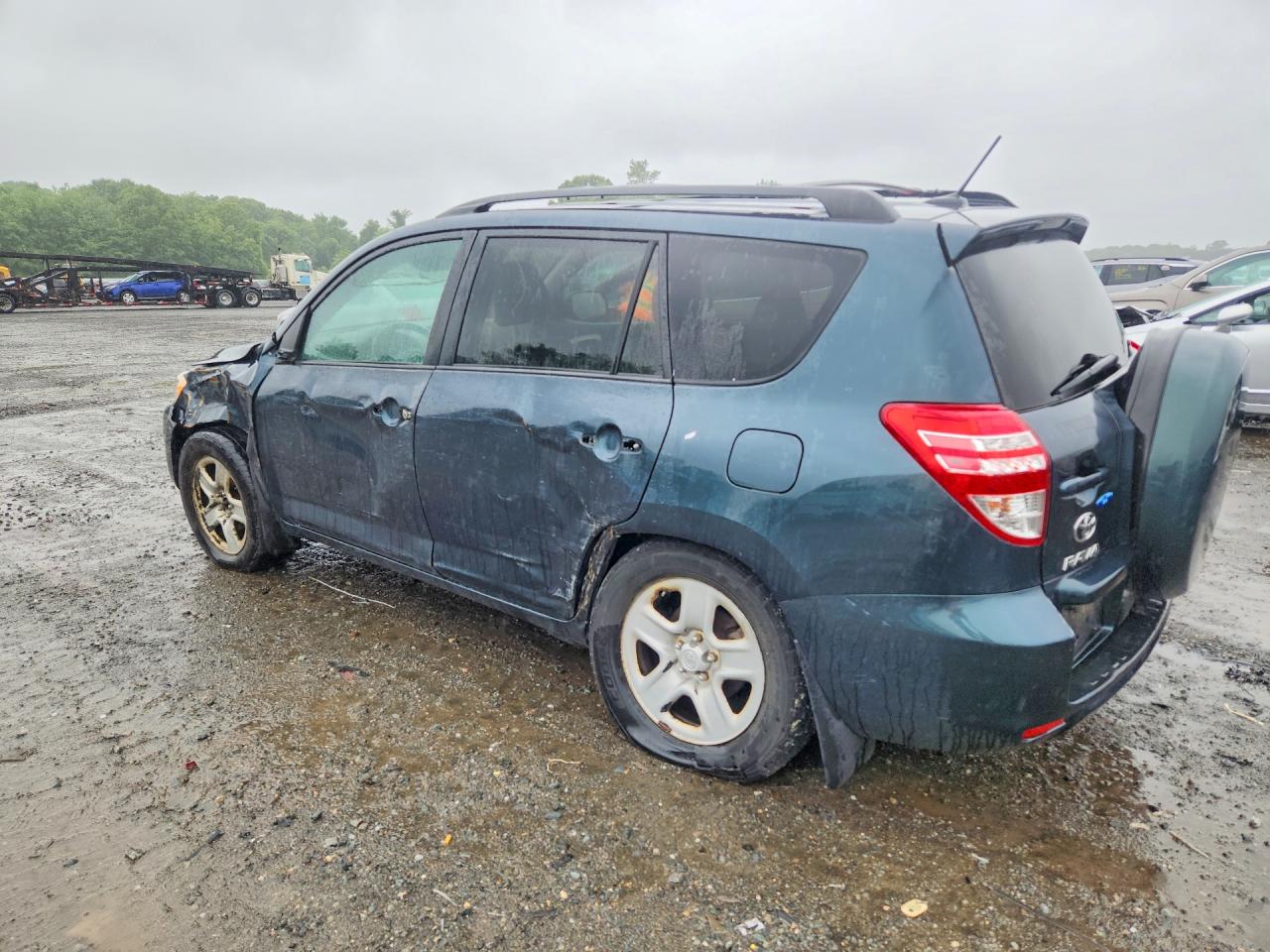 2012 Toyota Rav4 Base Teal vin: 2T3BF4DV2CW250313