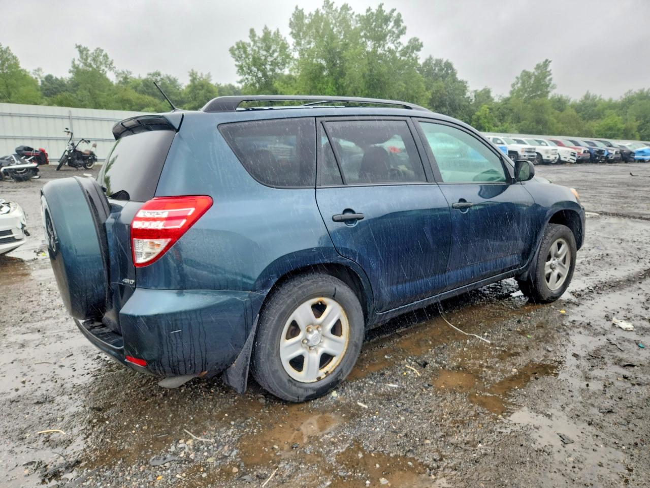 2012 Toyota Rav4 Base Teal vin: 2T3BF4DV2CW250313