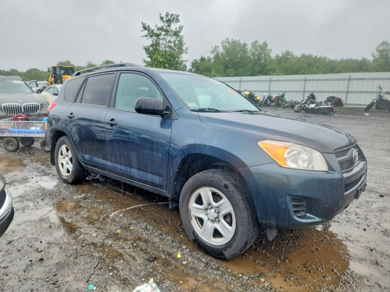 2012 Toyota Rav4 Base Teal vin: 2T3BF4DV2CW250313