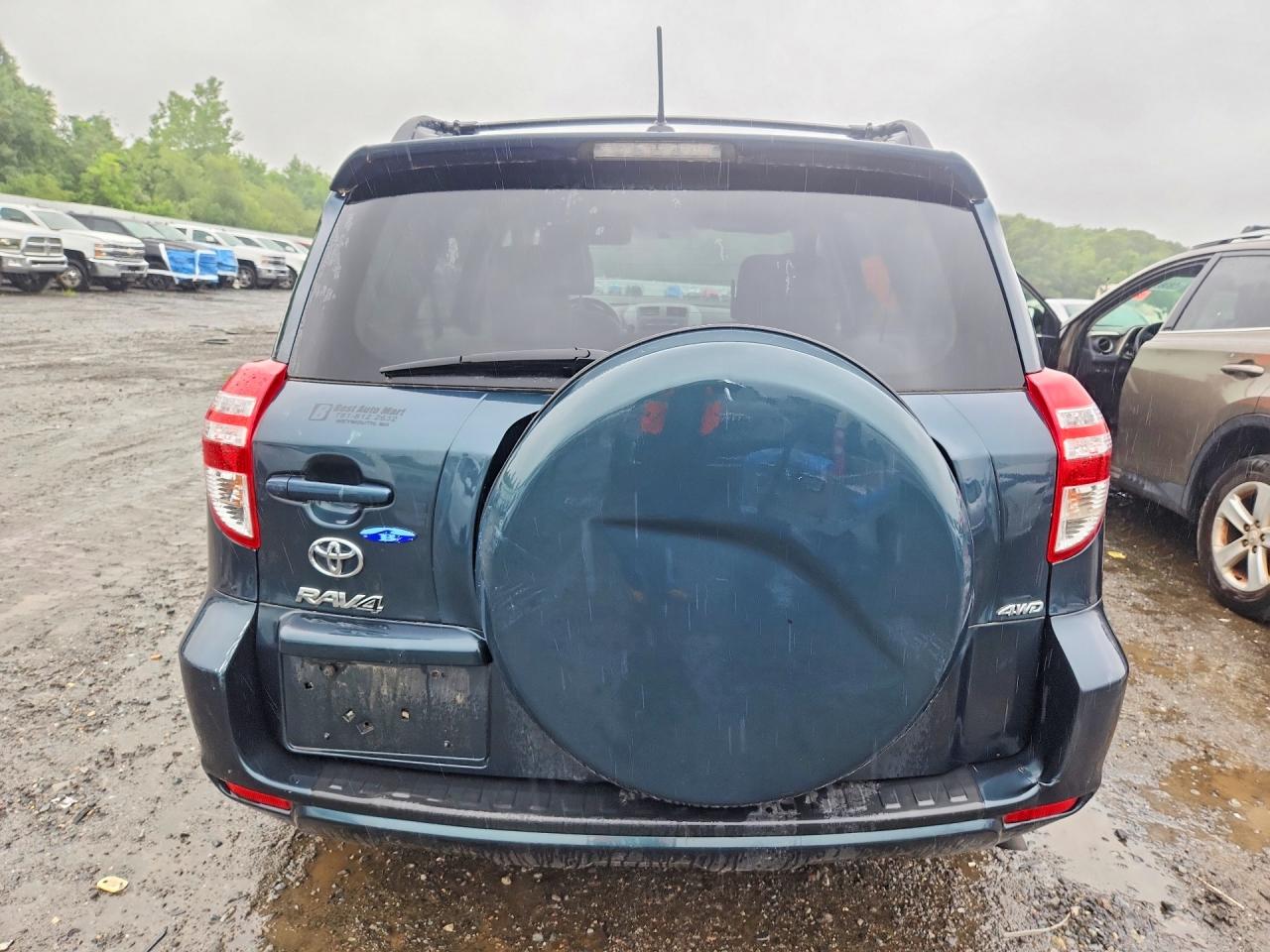 2012 Toyota Rav4 Base Teal vin: 2T3BF4DV2CW250313