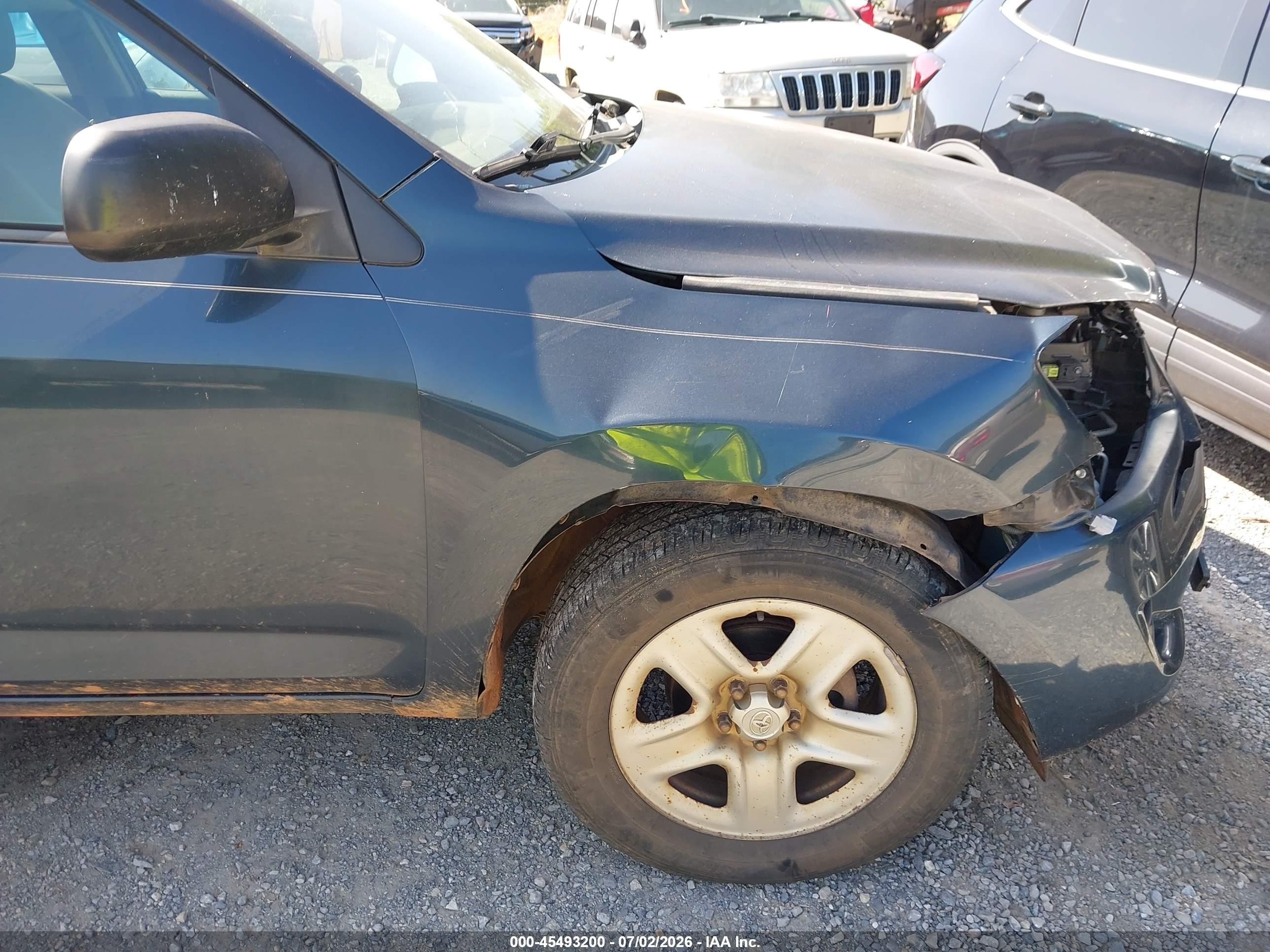 2012 Toyota Rav4   Blue vin: 2T3BF4DV2CW256368