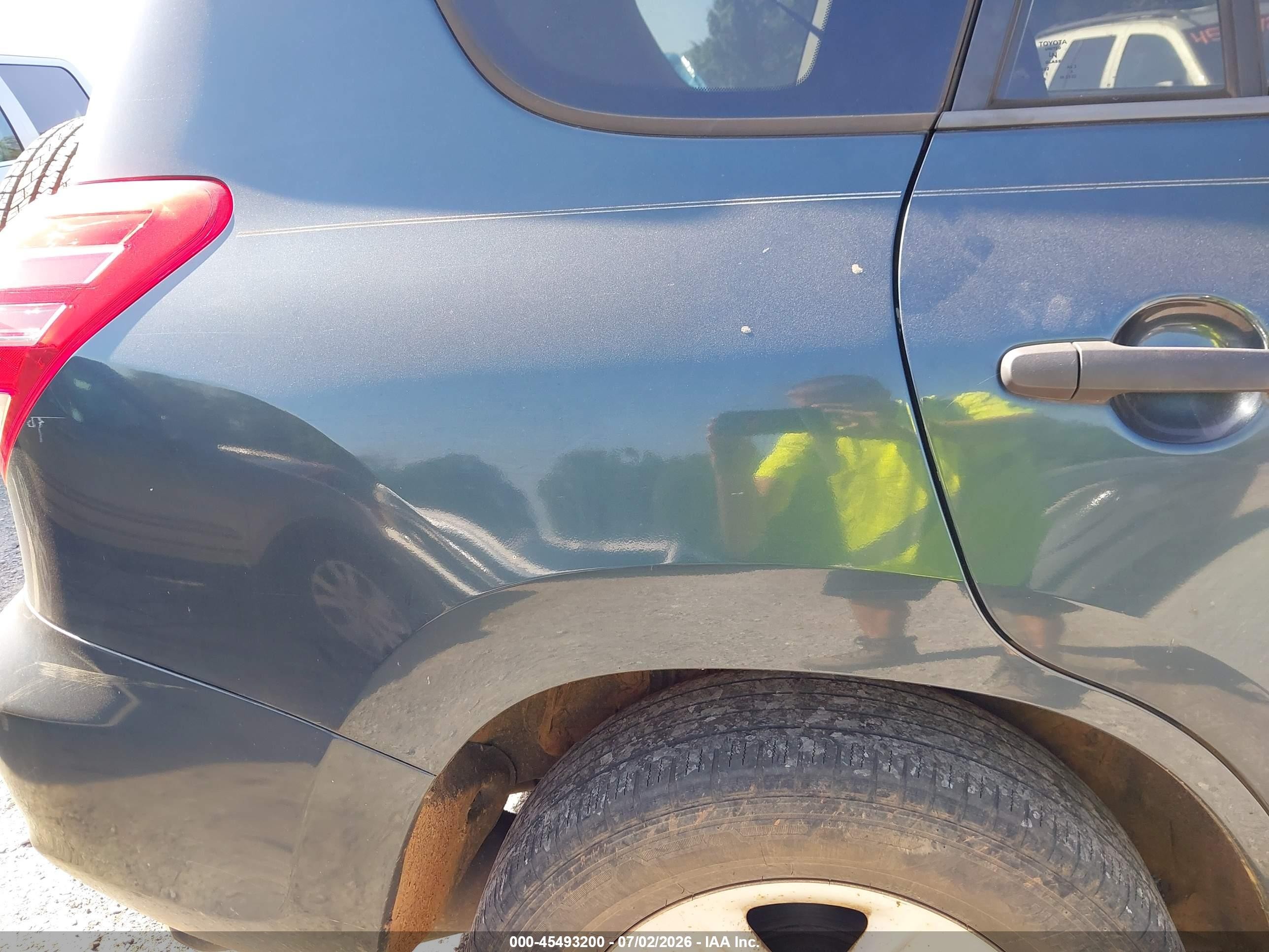2012 Toyota Rav4   Blue vin: 2T3BF4DV2CW256368
