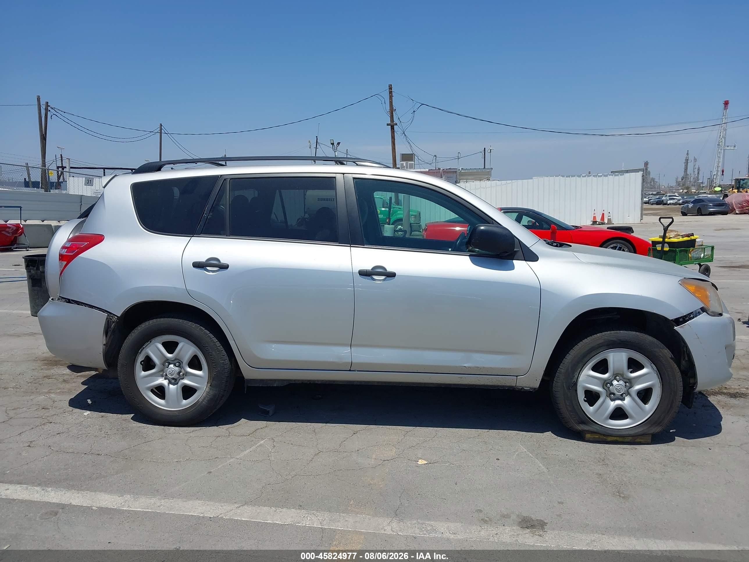 2012 Toyota Rav4   Silver vin: 2T3BF4DV2CW267869