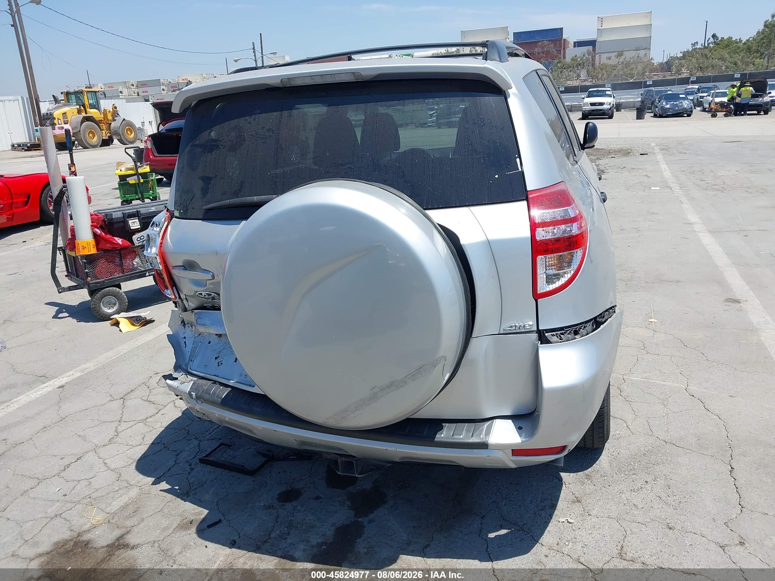 2012 Toyota Rav4   Silver vin: 2T3BF4DV2CW267869