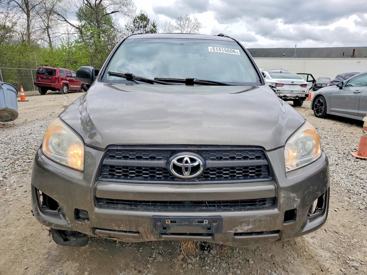 2012 Toyota Rav4 Base Желто-коричневый vin: 2T3BF4DV2CW268133