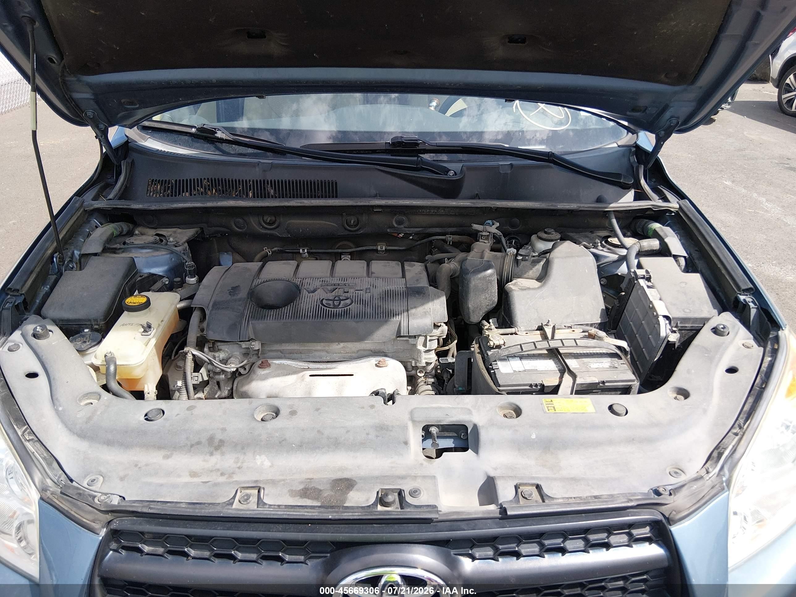 2012 Toyota Rav4 Blue vin: 2T3BF4DV2CW270044