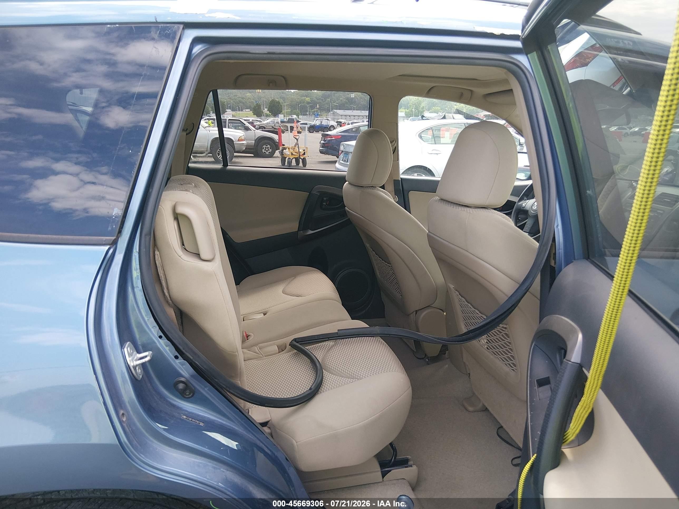 2012 Toyota Rav4 Blue vin: 2T3BF4DV2CW270044