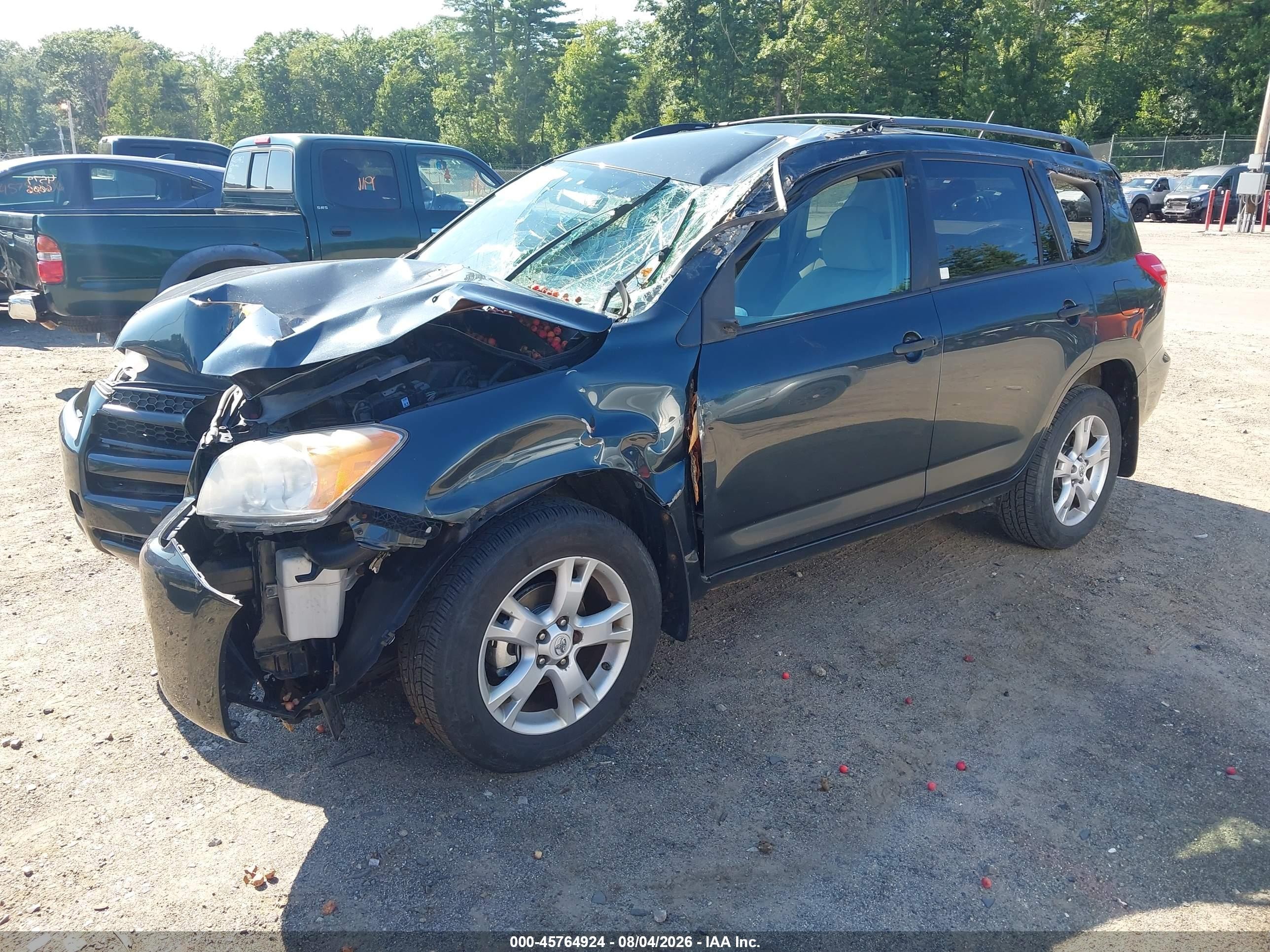 2010 Toyota Rav4   Blue vin: 2T3BF4DV3AW028747