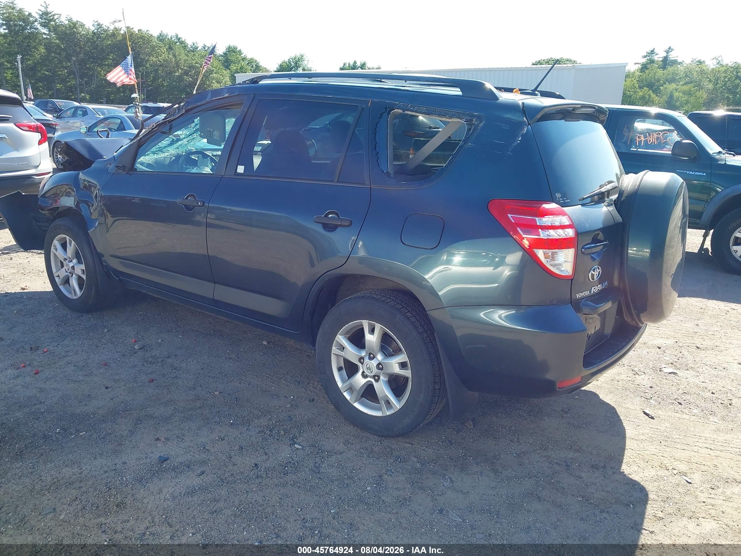 2010 Toyota Rav4   Blue vin: 2T3BF4DV3AW028747