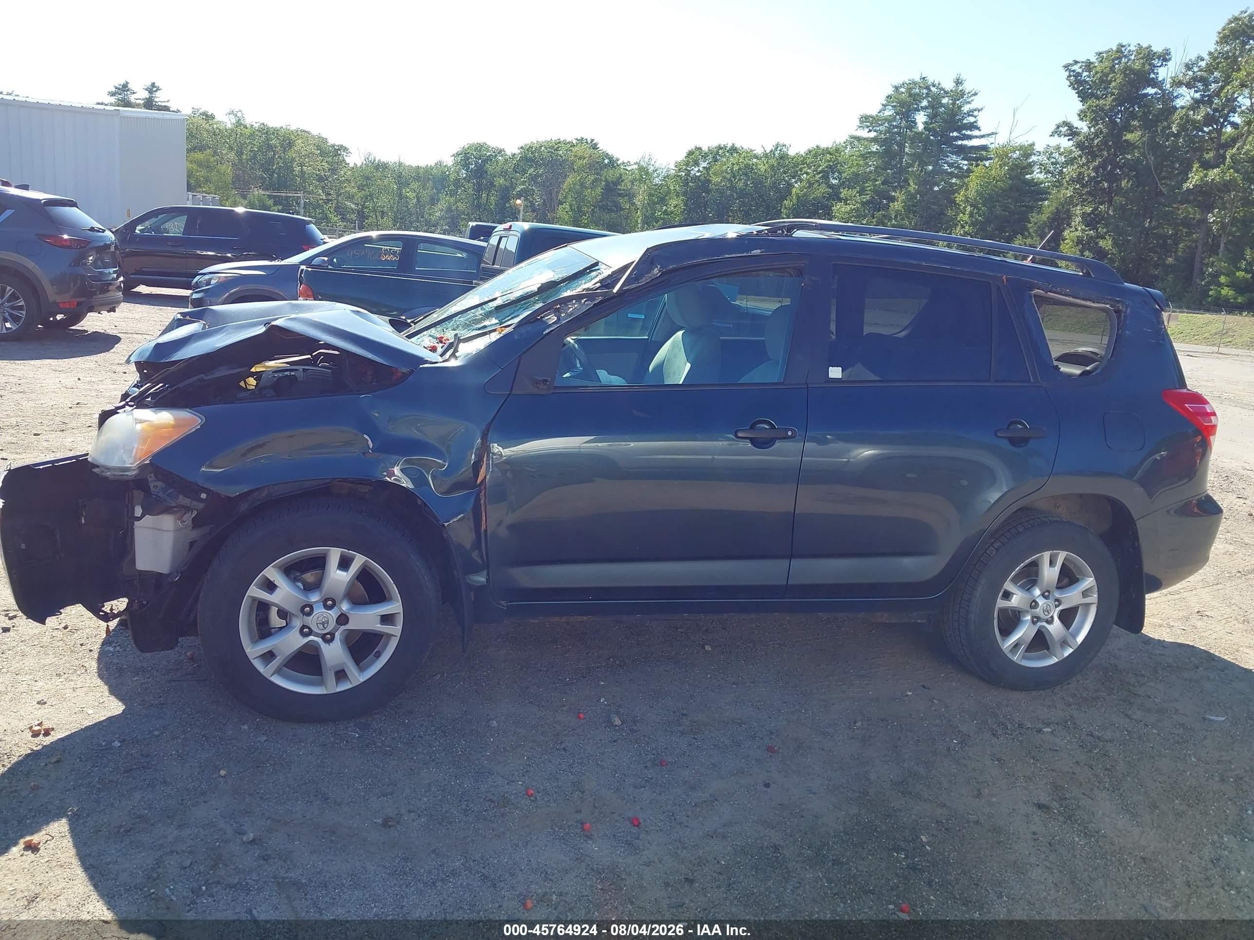 2010 Toyota Rav4   Blue vin: 2T3BF4DV3AW028747
