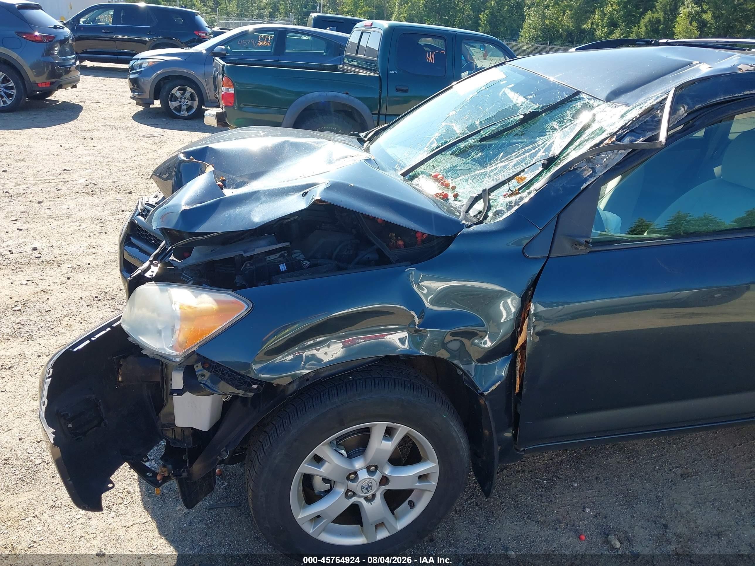 2010 Toyota Rav4   Blue vin: 2T3BF4DV3AW028747