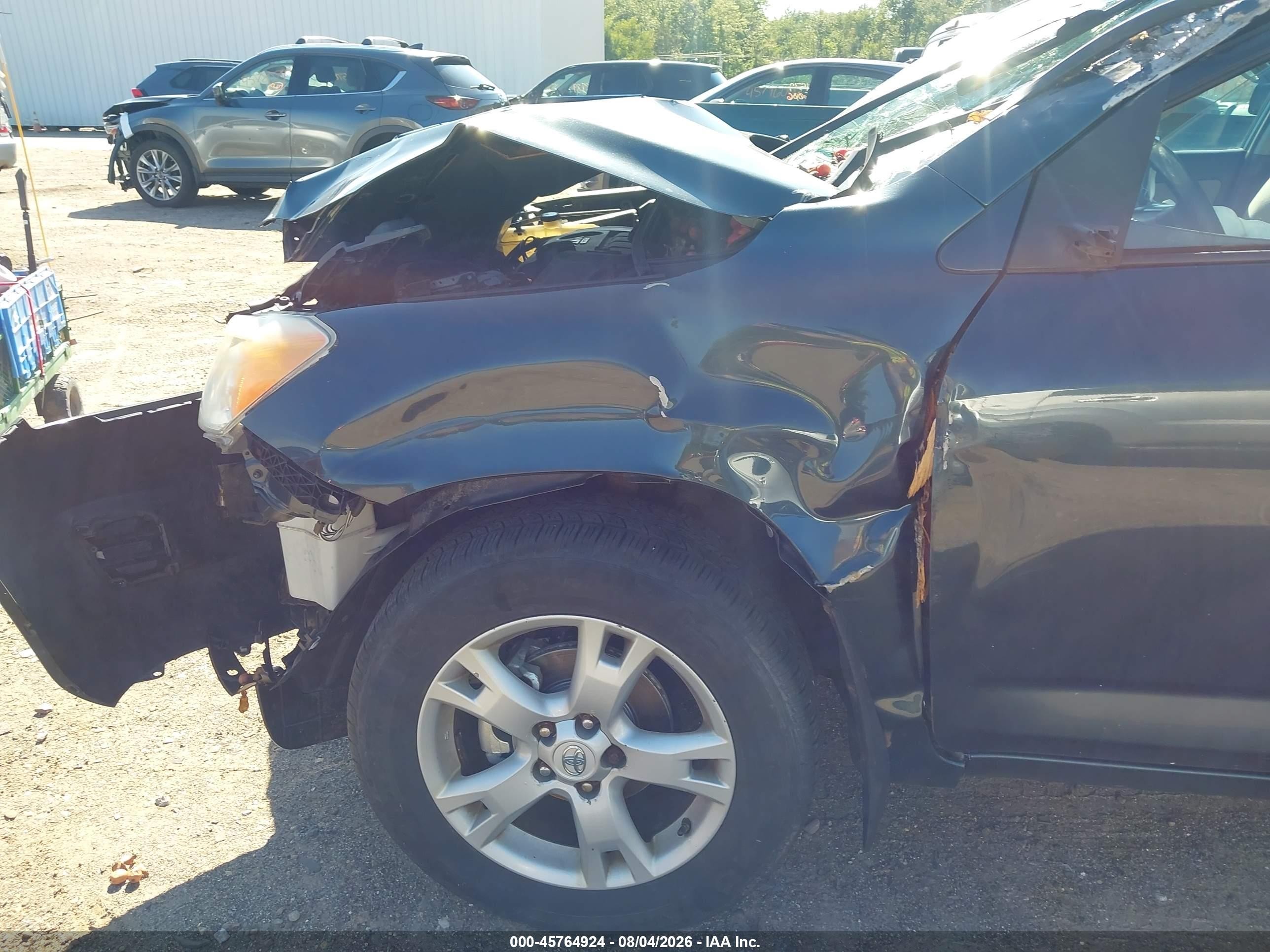 2010 Toyota Rav4   Blue vin: 2T3BF4DV3AW028747