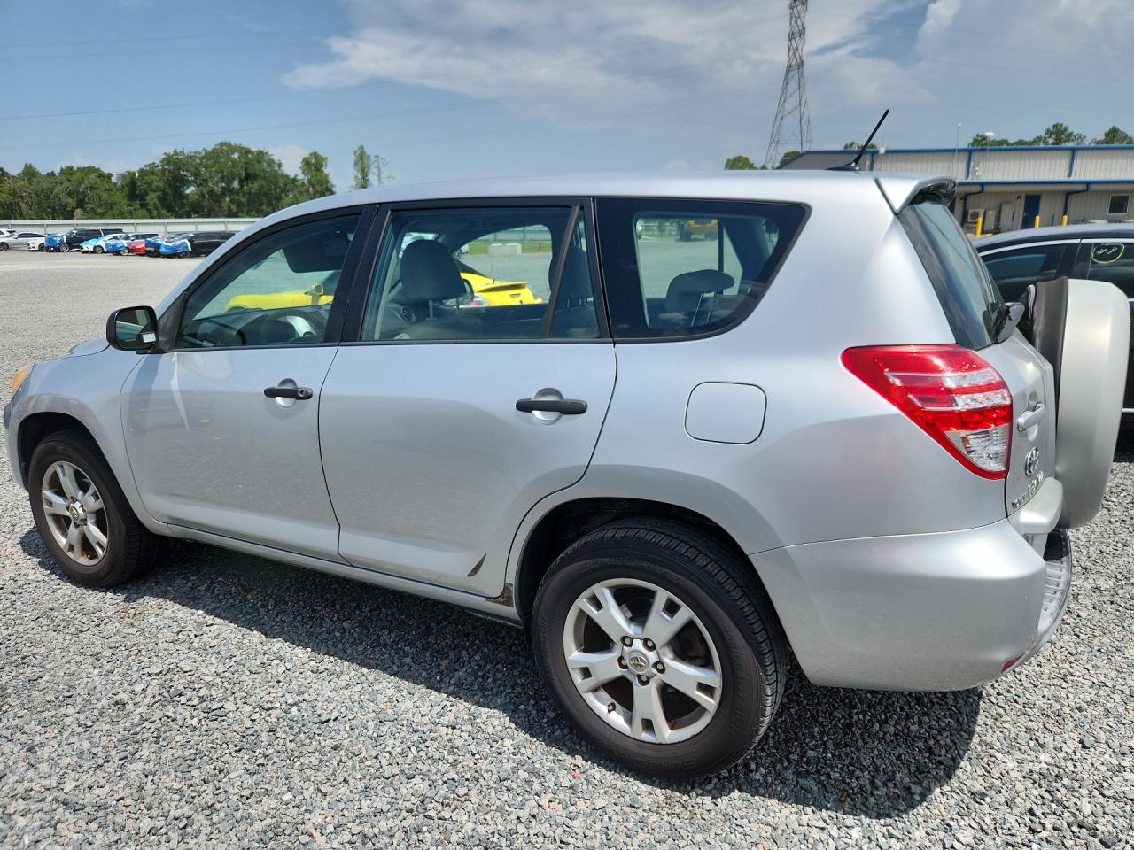 2010 Toyota Rav4 Base Silver vin: 2T3BF4DV3AW032359