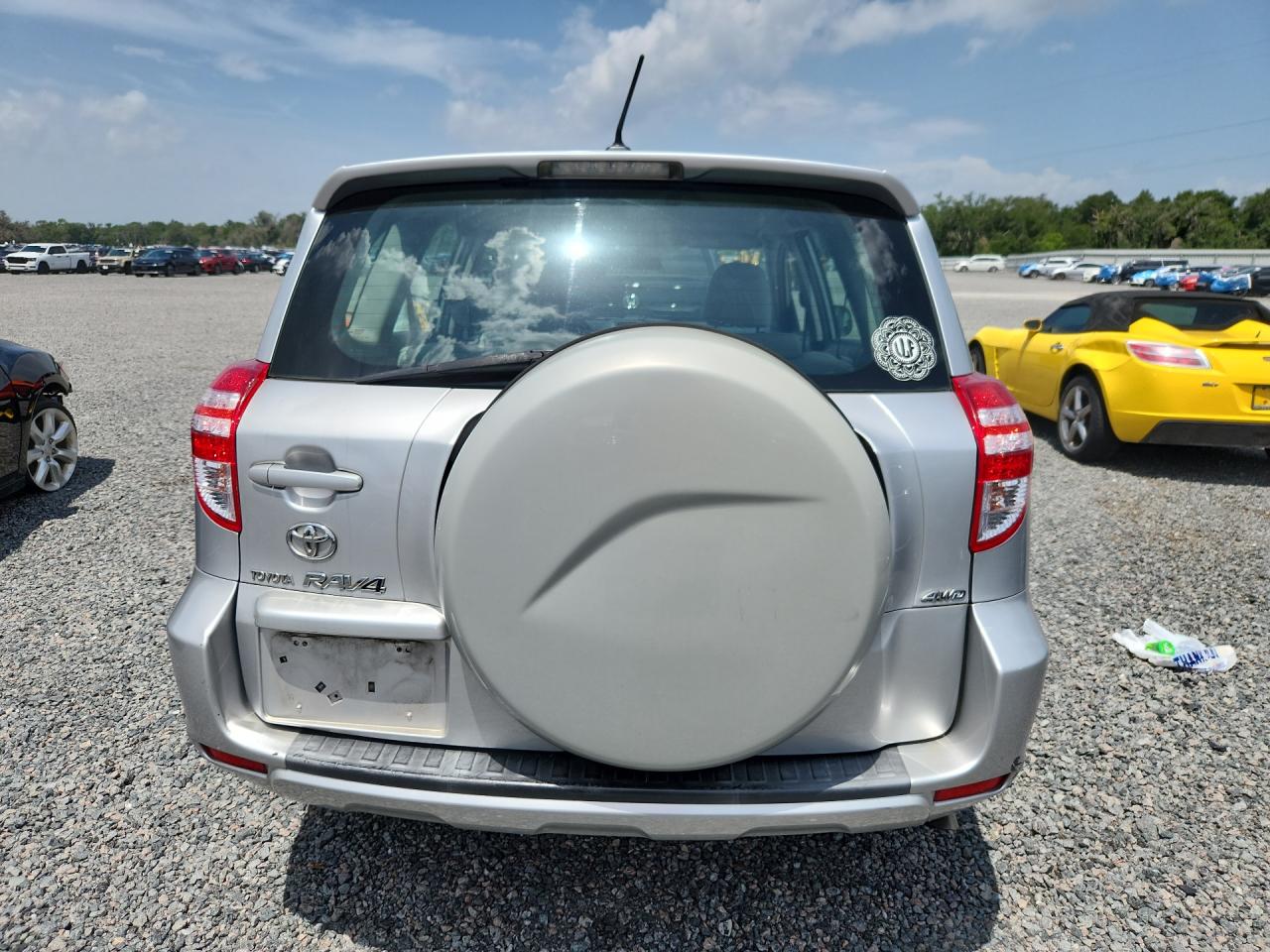 2010 Toyota Rav4 Base Silver vin: 2T3BF4DV3AW032359