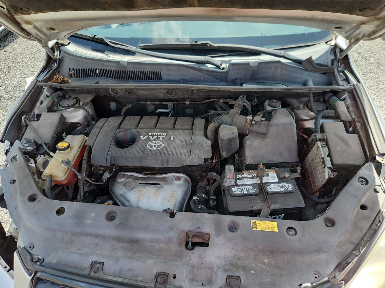 2010 Toyota Rav4 Base Silver vin: 2T3BF4DV3AW032359