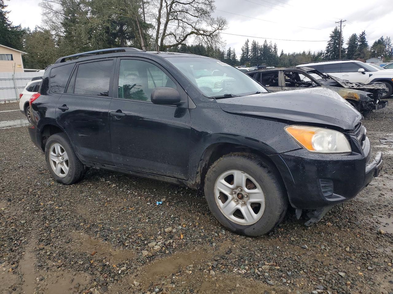 2010 Toyota Rav4 Base Black vin: 2T3BF4DV3AW033463