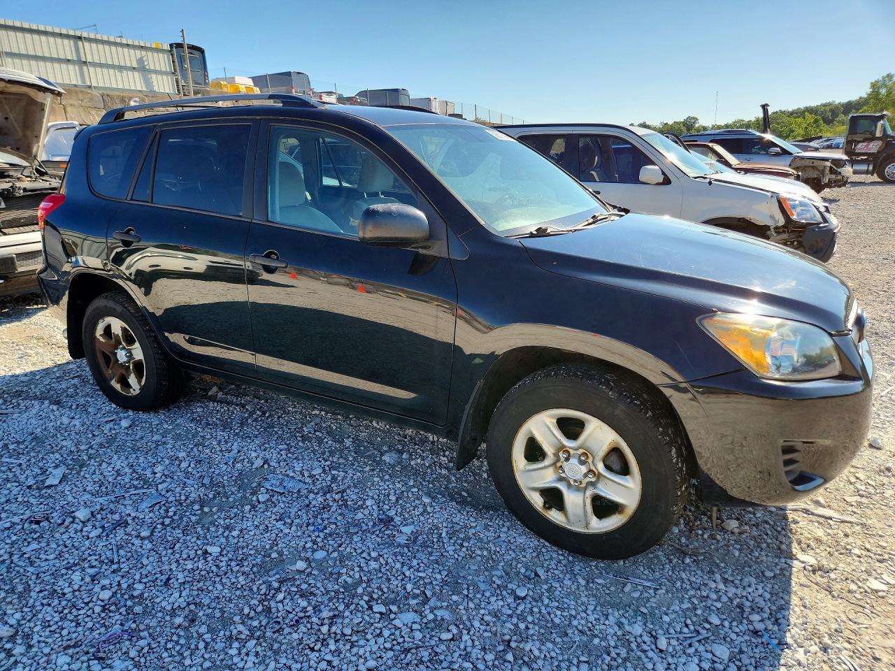 2010 Toyota Rav4 Base Black vin: 2T3BF4DV3AW037013