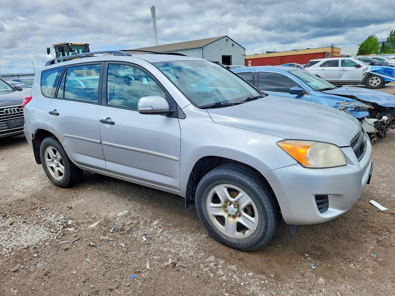 2010 Toyota Rav4 Base Silver vin: 2T3BF4DV3AW041739