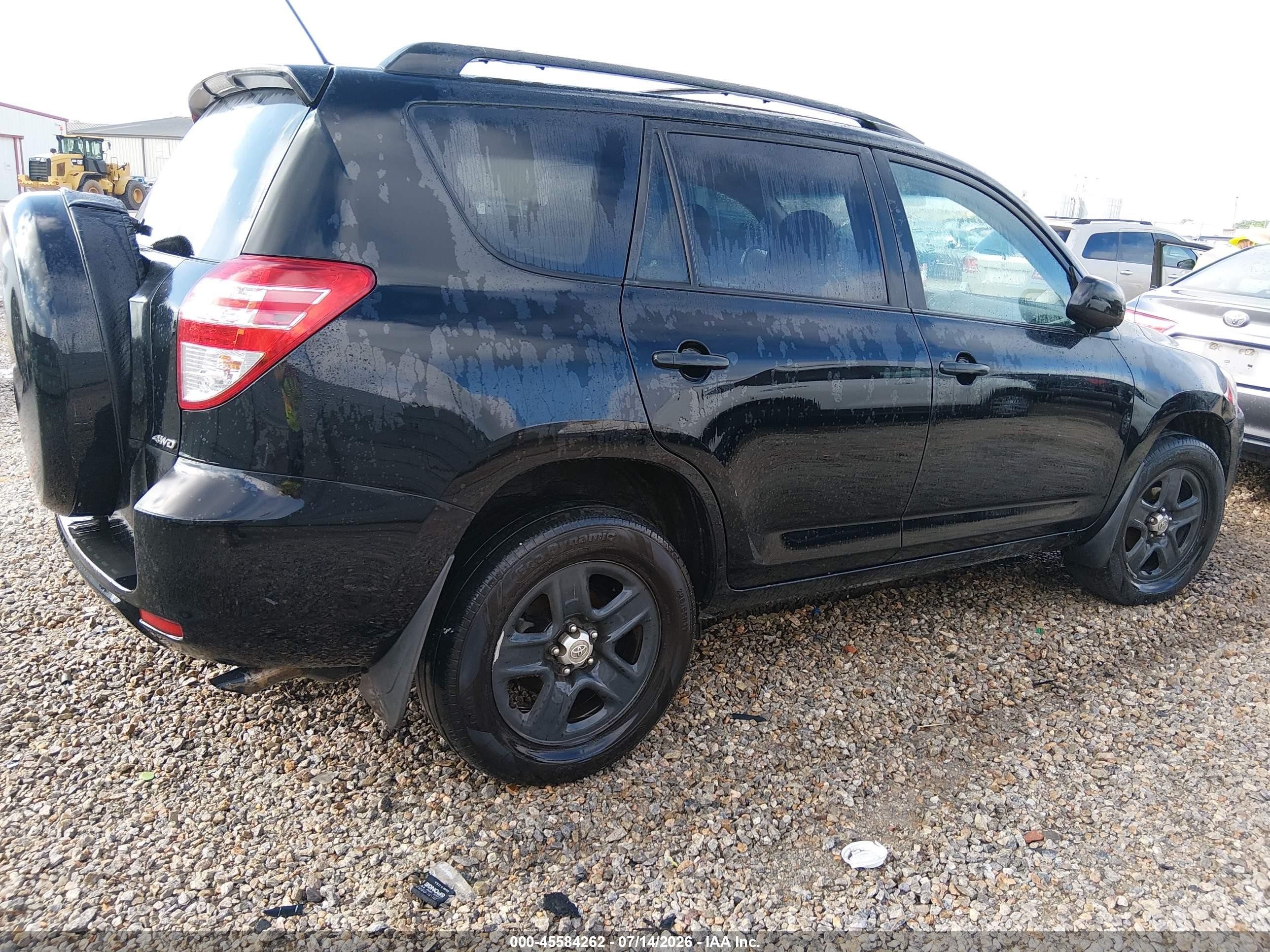 2010 Toyota Rav4   Black vin: 2T3BF4DV3AW055544
