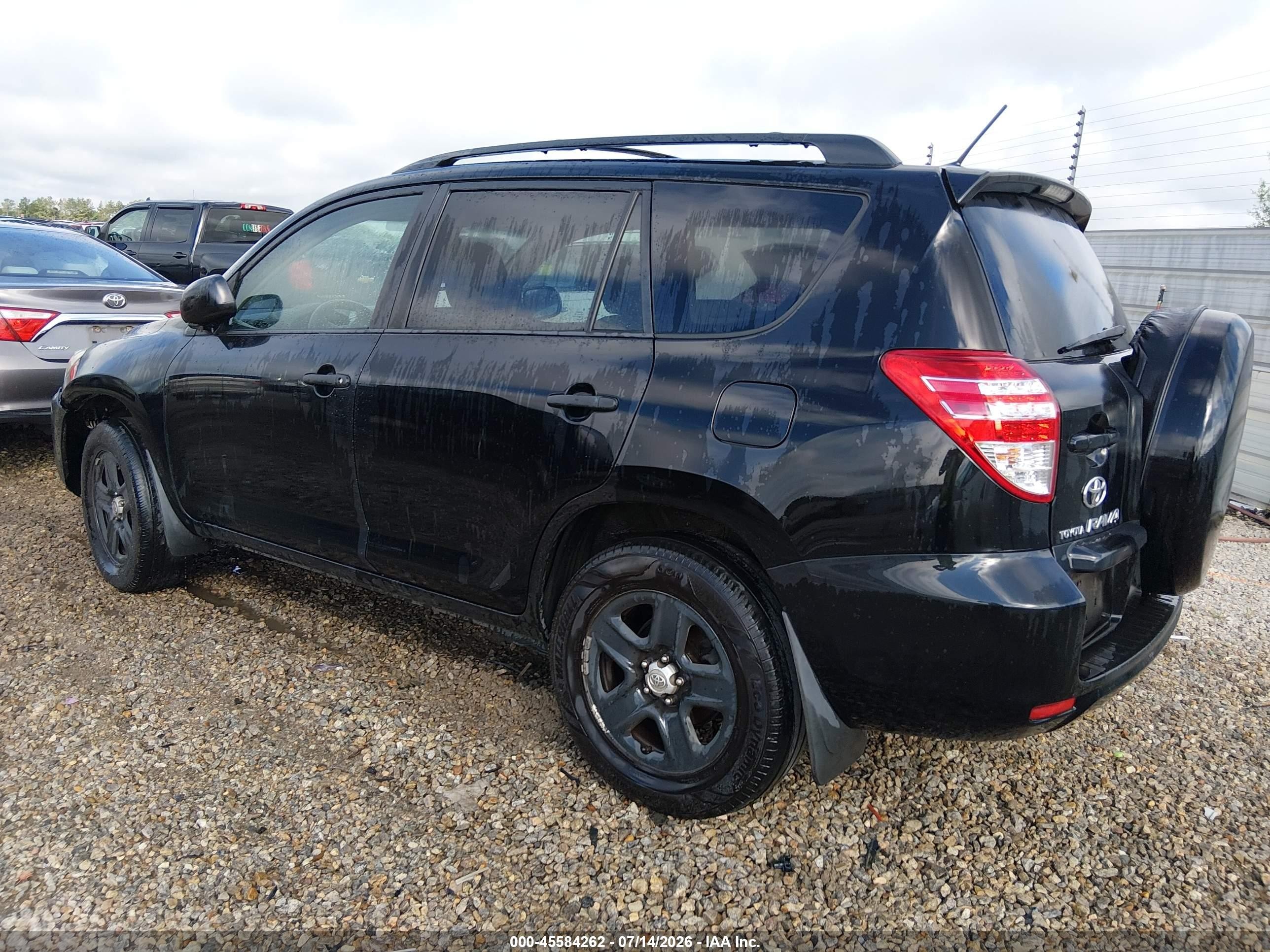 2010 Toyota Rav4   Black vin: 2T3BF4DV3AW055544