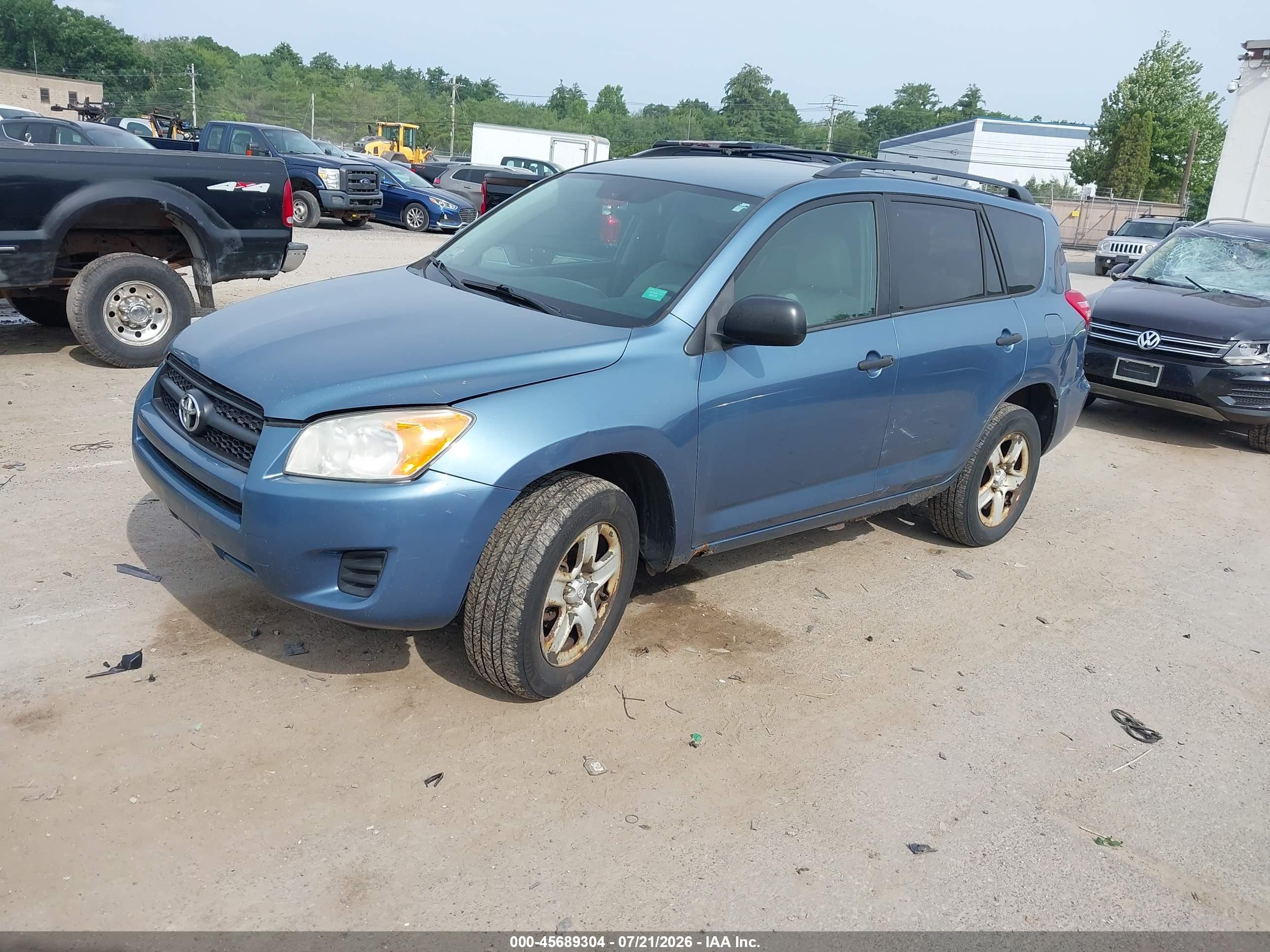 2010 Toyota Rav4 Blue vin: 2T3BF4DV3AW057780