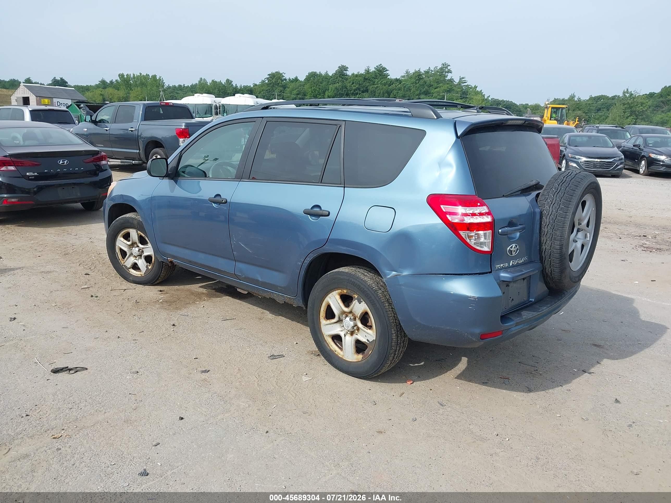 2010 Toyota Rav4 Blue vin: 2T3BF4DV3AW057780