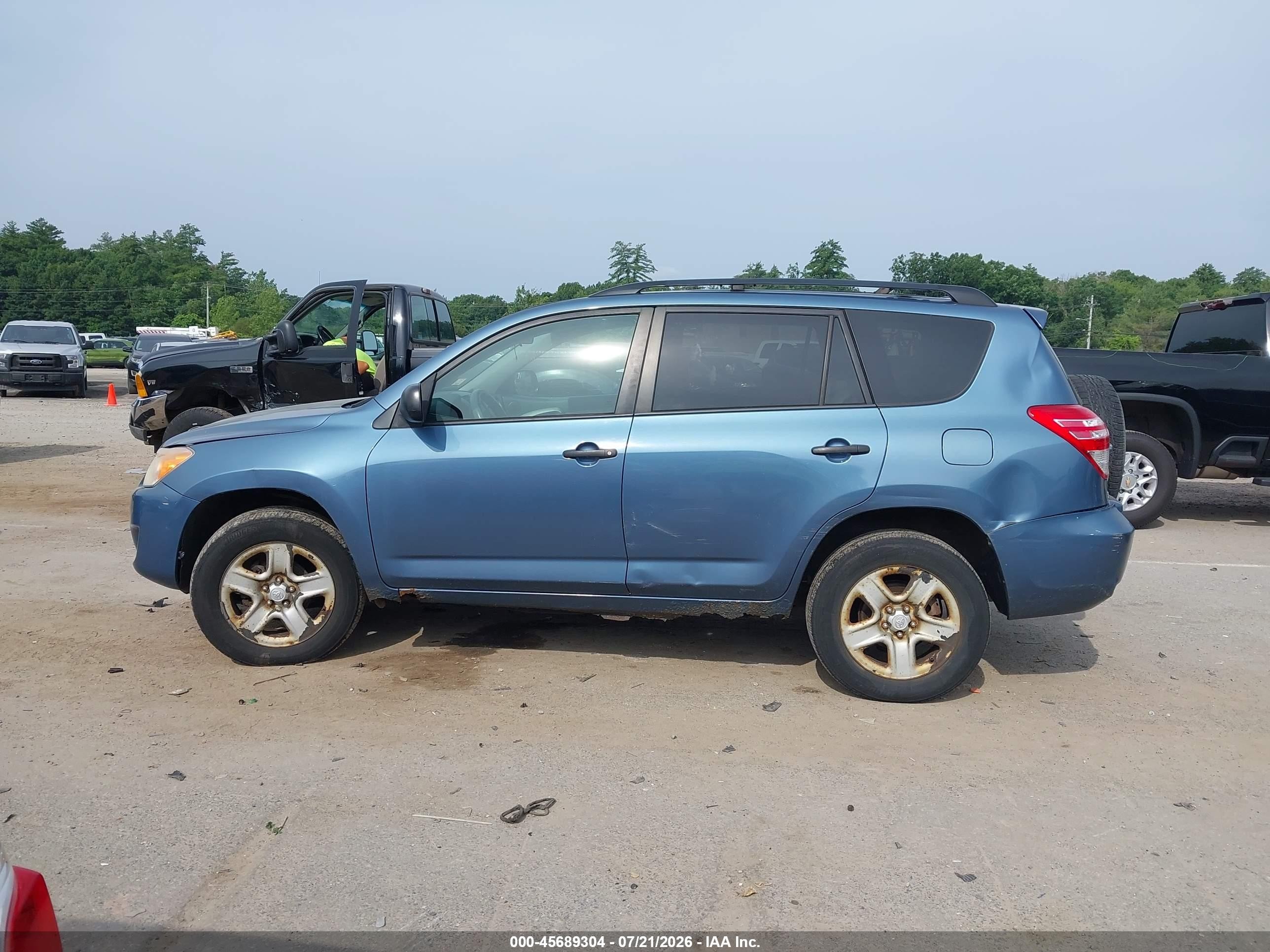 2010 Toyota Rav4 Blue vin: 2T3BF4DV3AW057780